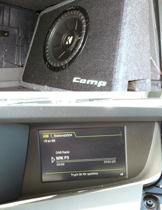 Kicker dension i Volvo FH-vert